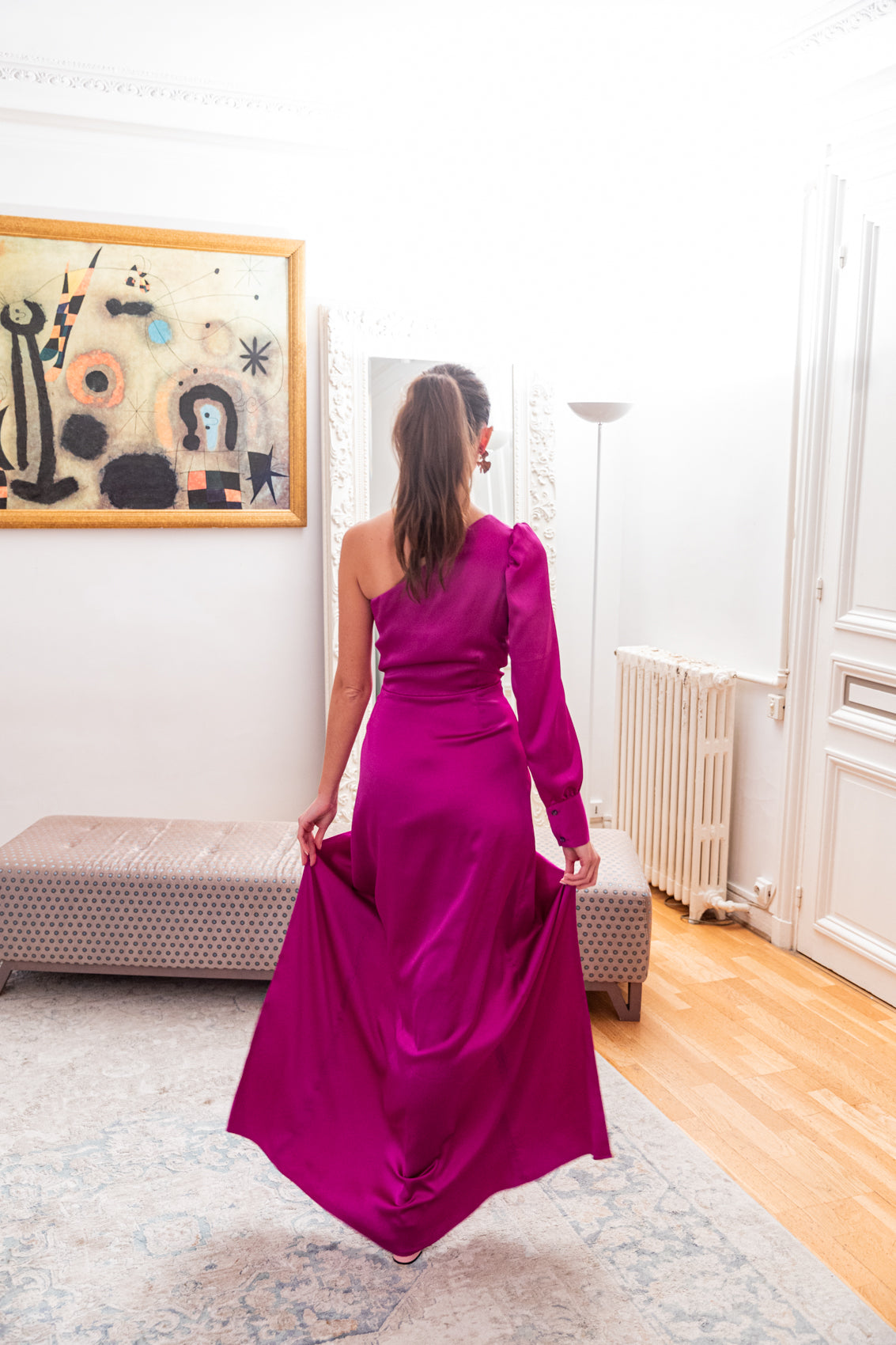 Robe Celeste Violette