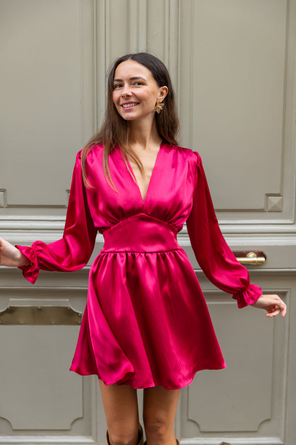 Robe Katty Framboise